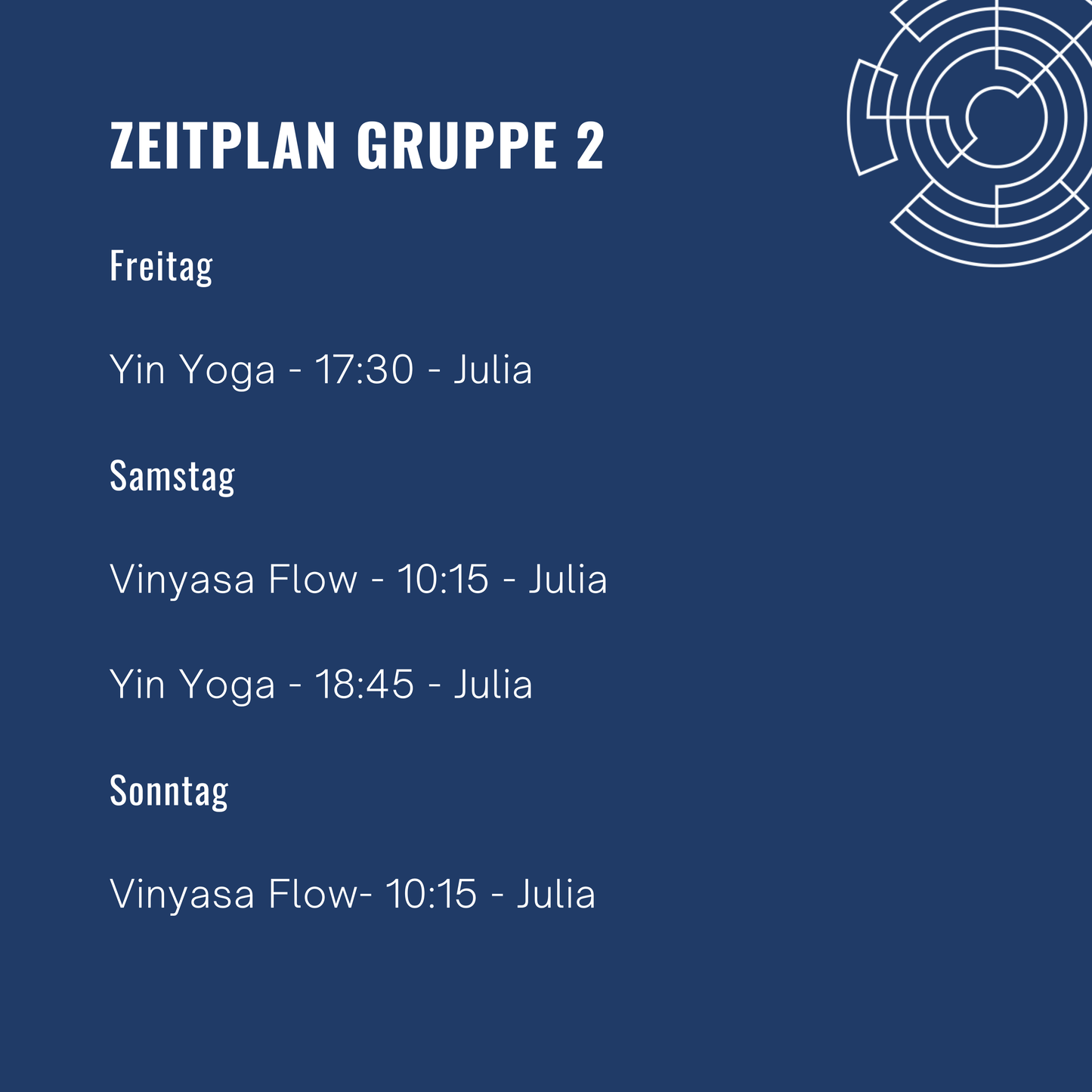 Teilnahme Yoga-Wochenende auf Norderney